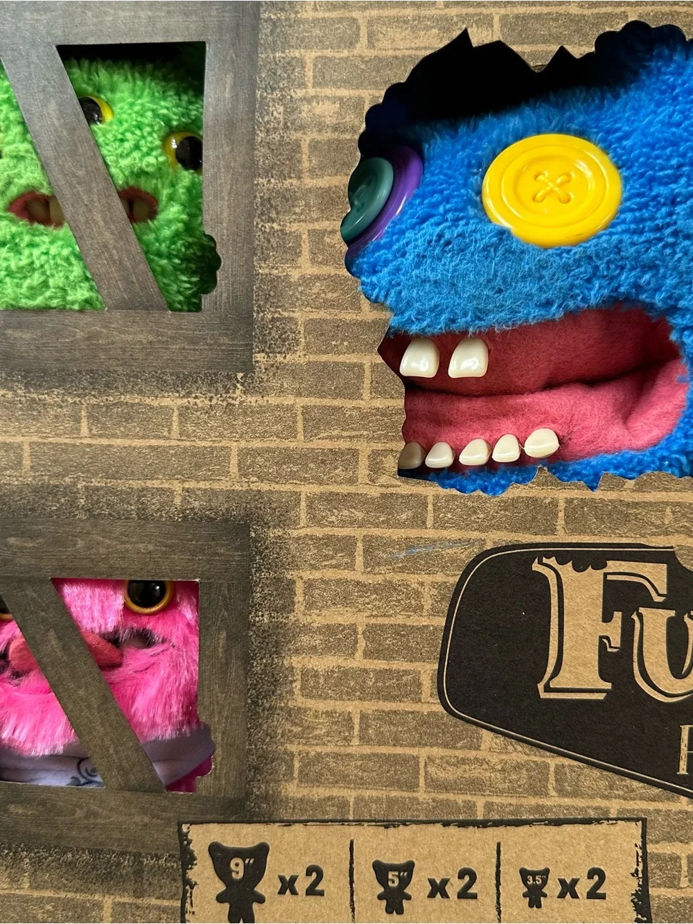 Fuggler Funny Ugly Monster 6 pk  2 each size 9